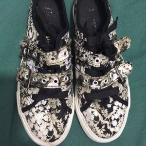 Asos Black Fashion Sneakers Size 7.5